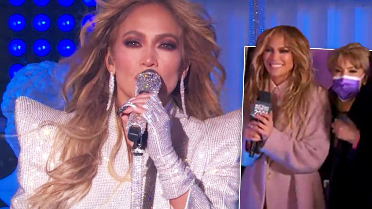 Sylwester 2020: Jennifer Lopez wystąpiła razem z matką! To nie wszystko. Był ktoś jeszcze