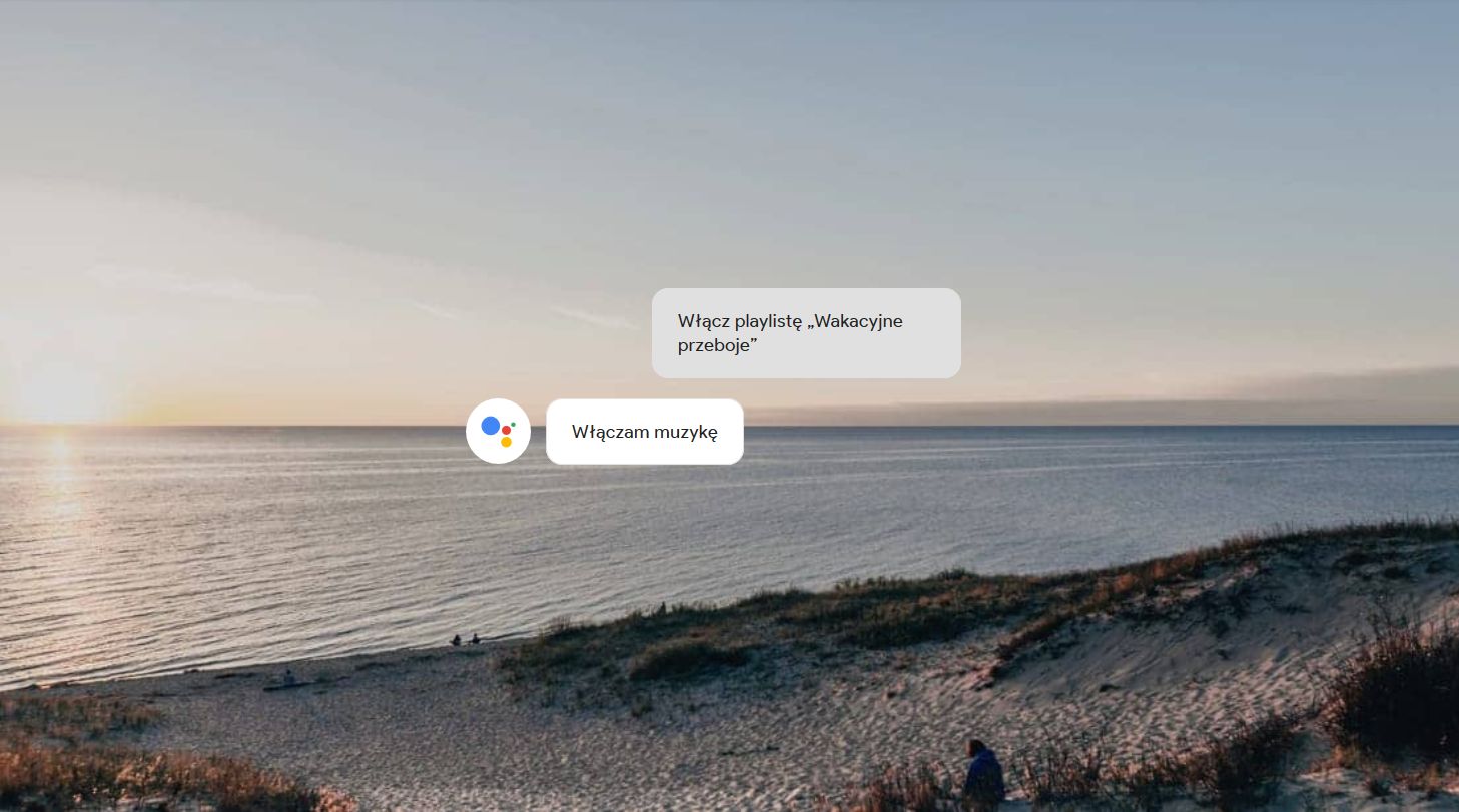 Asystent Google po polsku 