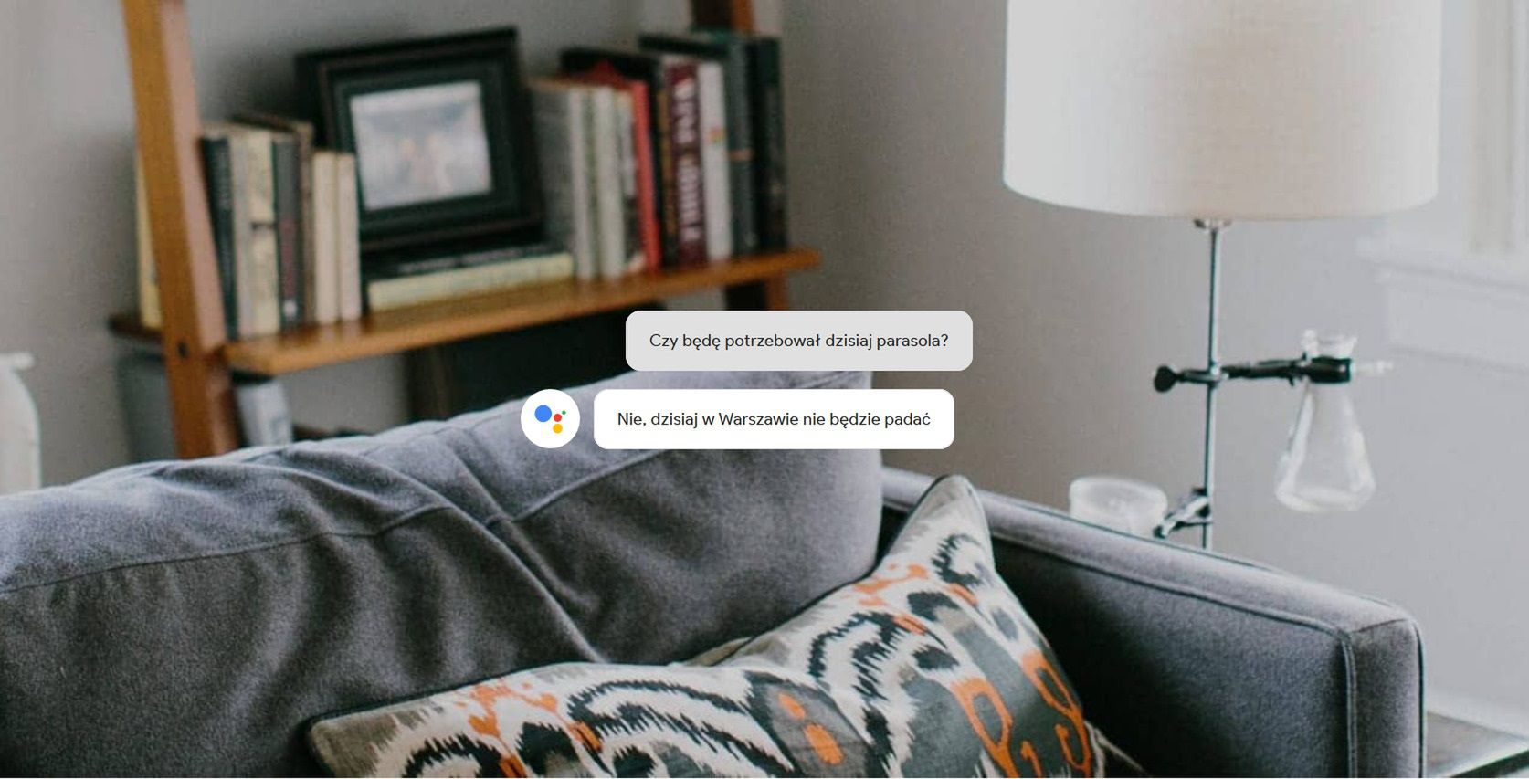 Asystent Google po polsku 