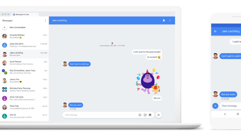 Dzięki tej usłudze Google'a, wyślesz SMS-a bezpośrednio z przeglądarki.