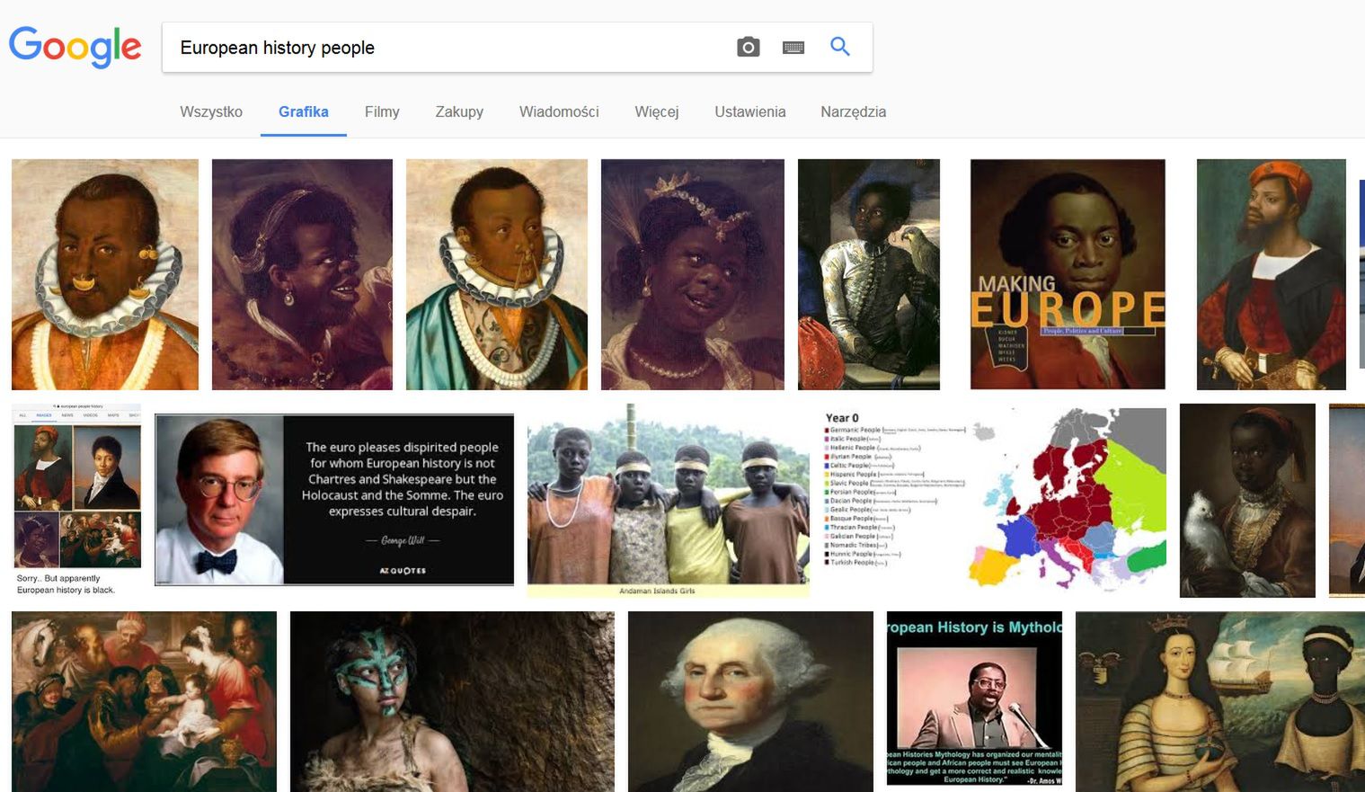Google rasistowskie? “Tylko ten kolor skóry jest faworyzowany”