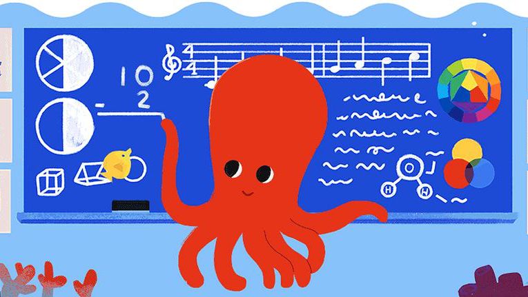 Dzień Edukacji Narodowej 2019 w Google Doodle