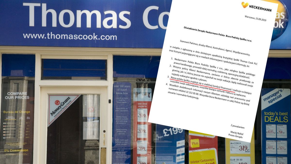 Neckermann funkcjonuje bez zmian, spółka uspokaja