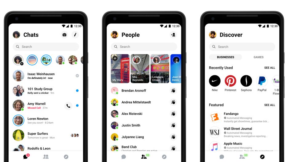 Nowy Messenger podzielił użytkowników
