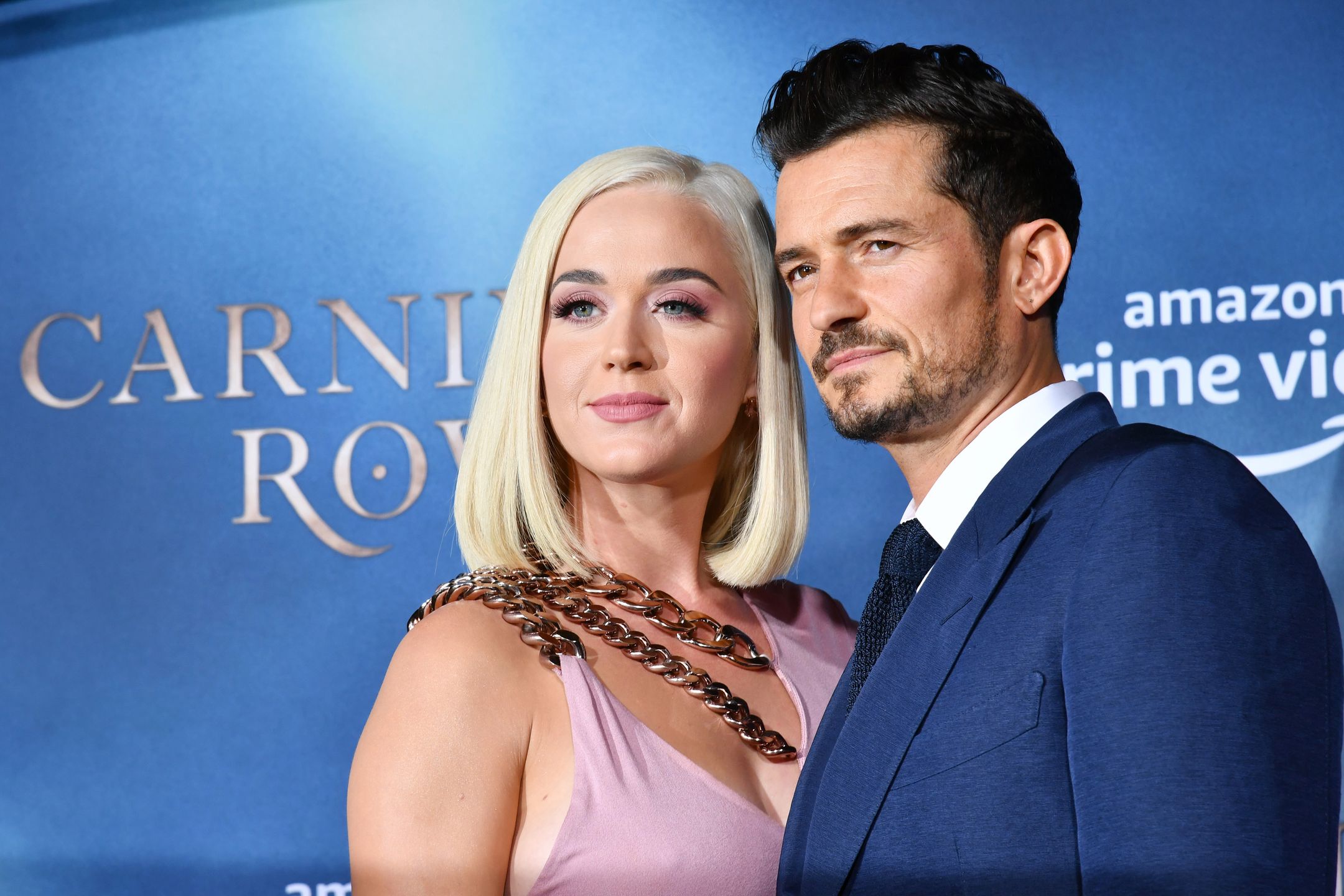 Katy Perry i Orlando Bloom pojawili się razem na premierze “Carnival Row” 