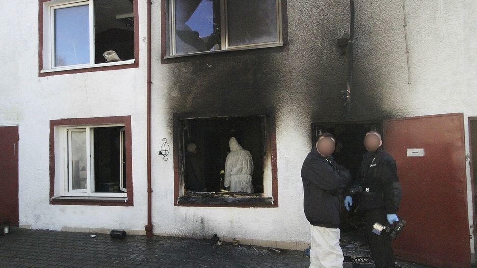 Pożar escape roomu w Koszalinie