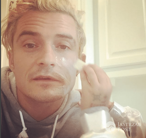 Orlando Bloom zdjęcia w jasnych włosach