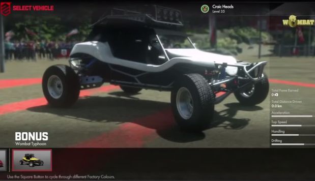 Wombaty w ruchu? Tak, choć Driveclub oferuje pojazdom z Motorstorma dość ograniczoną przestrzeń do hasania