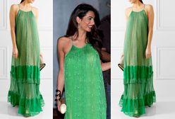 LOOK OF THE DAY: Amal Clooney w szmaragdach Stelli McCartney