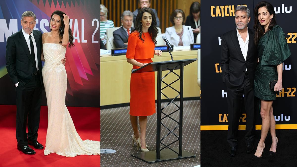 Amal Clooney zachwyca figurą