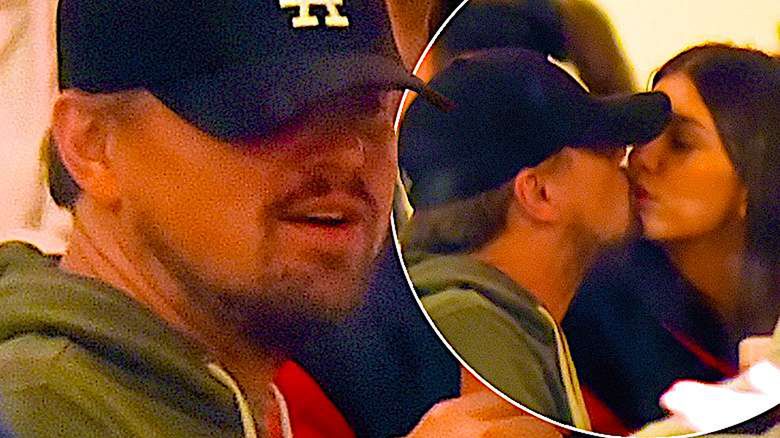 Leonardo DiCaprio i Camila Morrone całują się