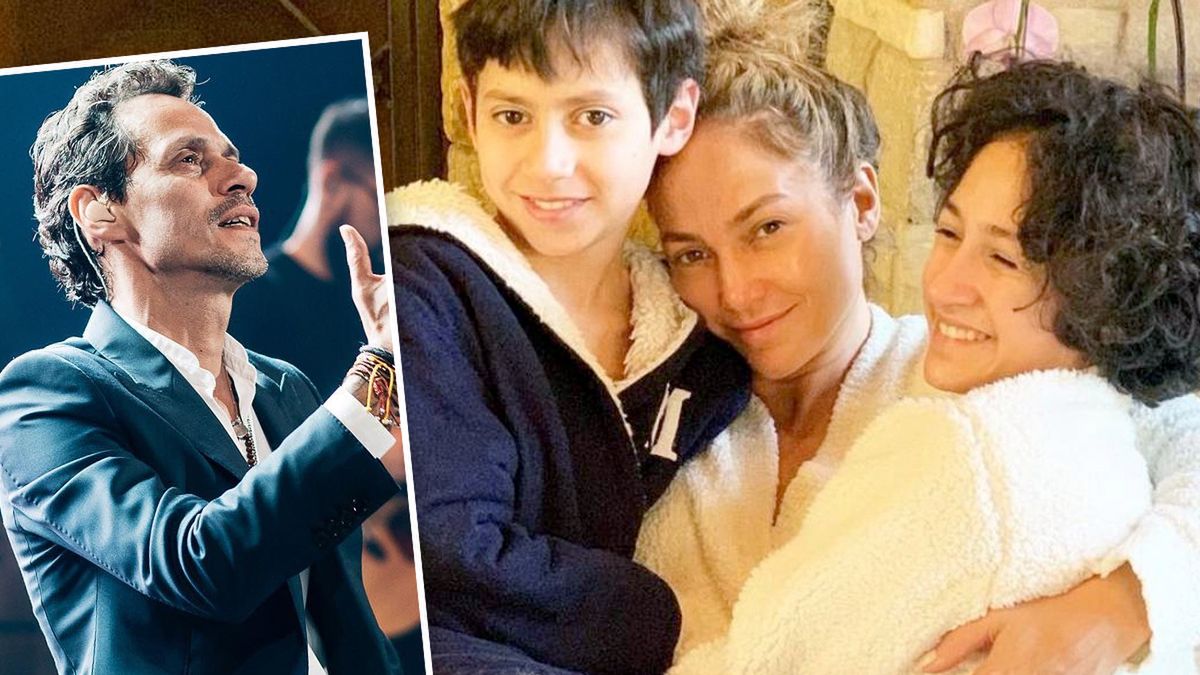 Jennifer Lopez z dziećmi, Marc Anthony