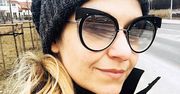 Joanna Koroniewska upaja się wiosennym słońcem podczas spacerku z córeczką! Samo zdrowie!