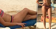 Polska gwiazda serialowa pręży swoje zmysłowe ciało na izraelskiej plaży! Wiedzieliście, że ona tak wygląda bez ciuszków?