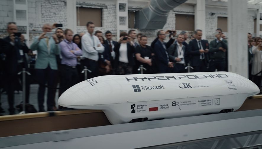 Polski Hyperloop coraz bliżej. Hyper Poland zaprezentował najnowszą technologię