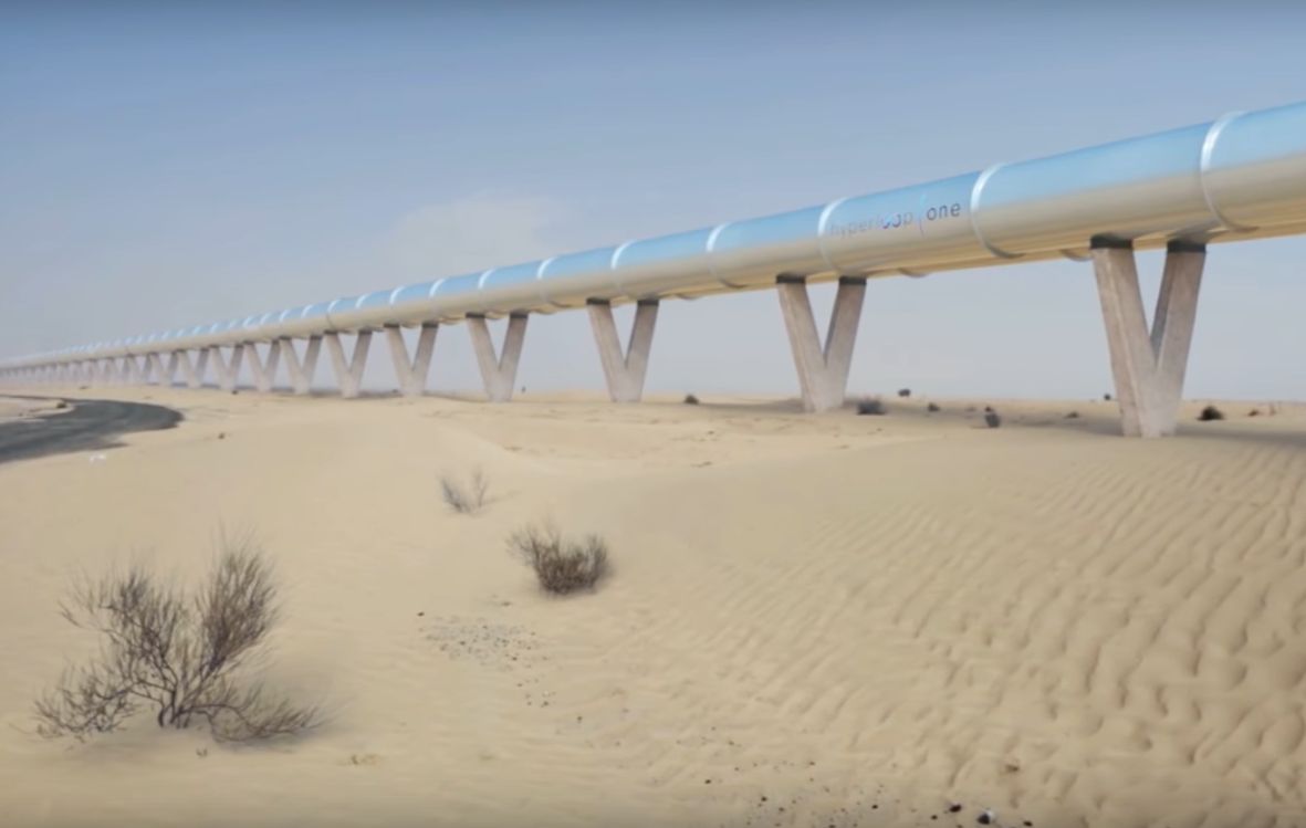 Już drugi Hyperloop w budowie. Kapsuły szybsze niż odrzutowce