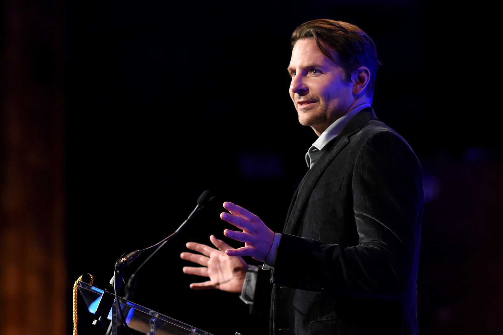 Bradley Cooper spotkał się z młodą aktorką