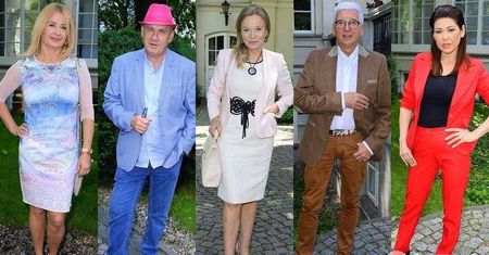 Gwiazdy na imprezie charytatywnej: Laura Łącz, Iwona Węgrowska, Majka Jeżowska, Ryszard Rembiszewski, Michał Olszański...