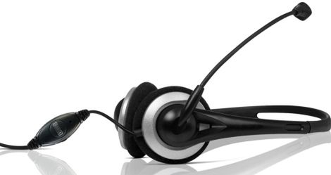 Zestaw słuchawkowy Sweex Comfort Headset Metal