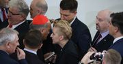 Scheuring-Wielgus zaprosiła Nycza na konferencję o pedofilii w Kościele. "Spuścił głowę"