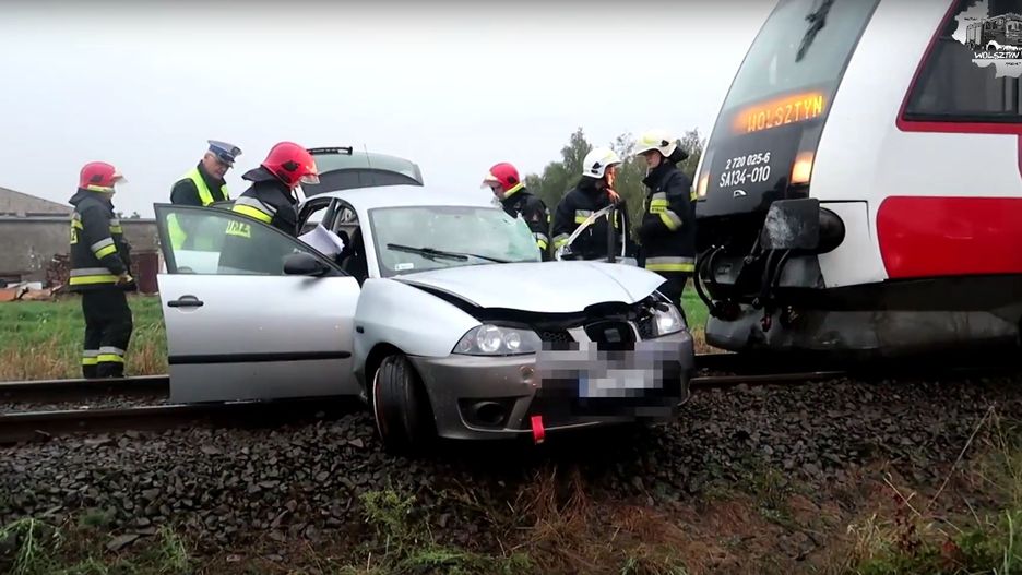 W wyniku wypadku przez kilka godzin nieczynny był ruch pociągów na trasie Wolsztyn - Poznań