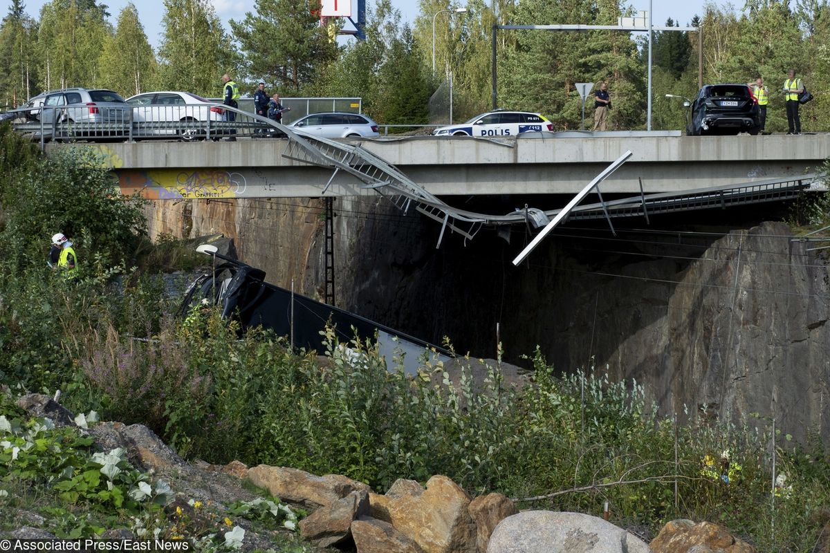 Katastrofa autobusu w Finlandii. 4 osoby nie żyją, 20 rannych