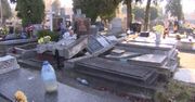 Pracownicy zakładu kamieniarskiego niszczyli groby (WIDEO)