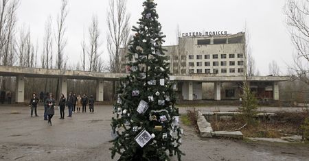 Czarnobyl był 33 lata temu. Dopiero teraz postawili pierwszą choinkę