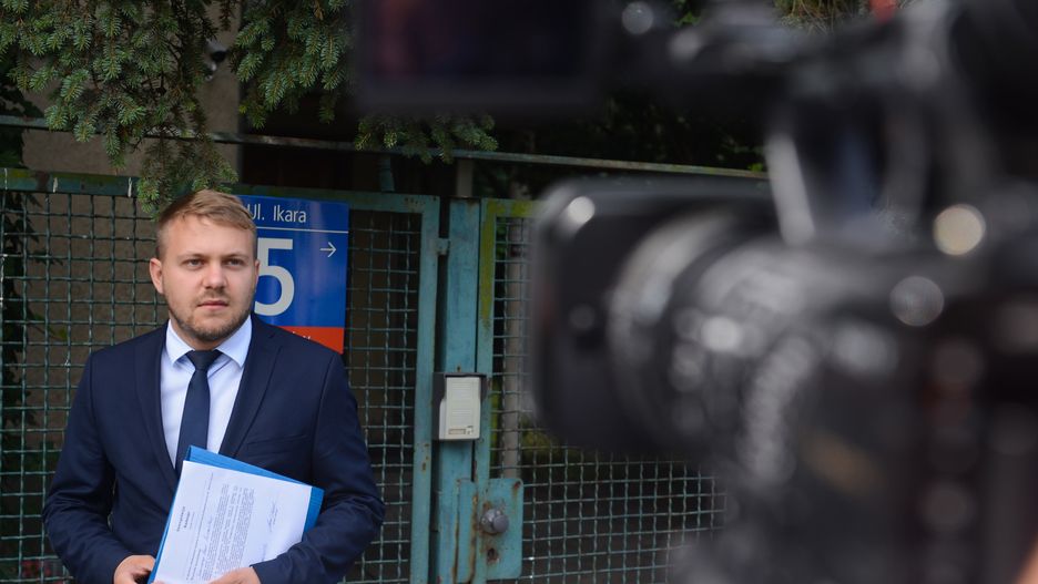 Radny dzielnicy Mokotów m.st. Warszawy Jacek Ozdoba
