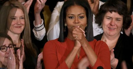 Michelle Obama i jej naturalne loki