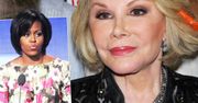 Joan Rivers przed śmiercią wypowiedziała kontrowersyjne słowa o Michelle Obamie. Nagranie zniknęło z internetu