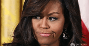 Nie najlepsza stylizacja, niedbała fryzura... To naprawdę Michelle Obama?