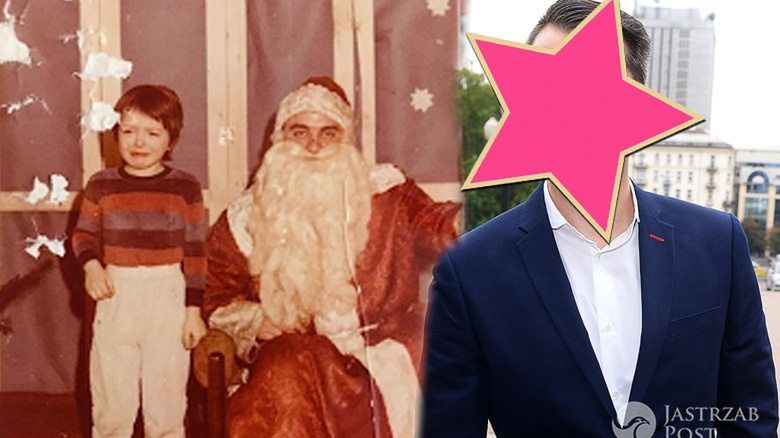 Filip Bobek na zdjęciu sprzed lat z Mikołajem