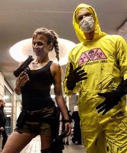 Lewandowscy świętują Halloween. Ich kostiumy nie powalają