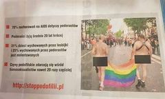 "Homofobiczne kłamstwa". Lokalna gazeta publikuje mocną grafikę