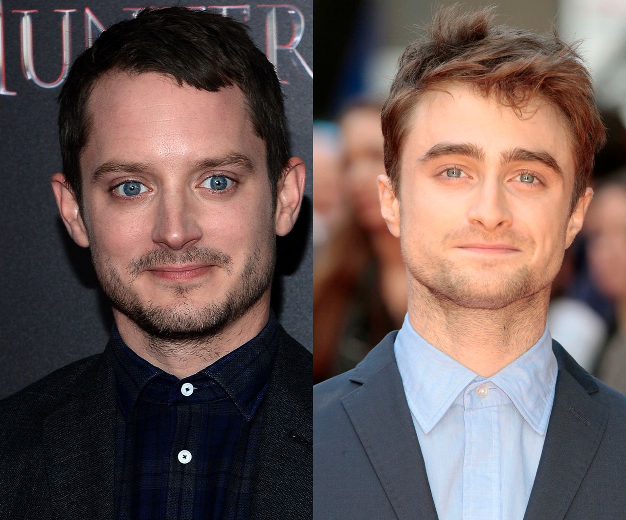 Daniel Radcliffe i Elijah Wood są do siebie podobni