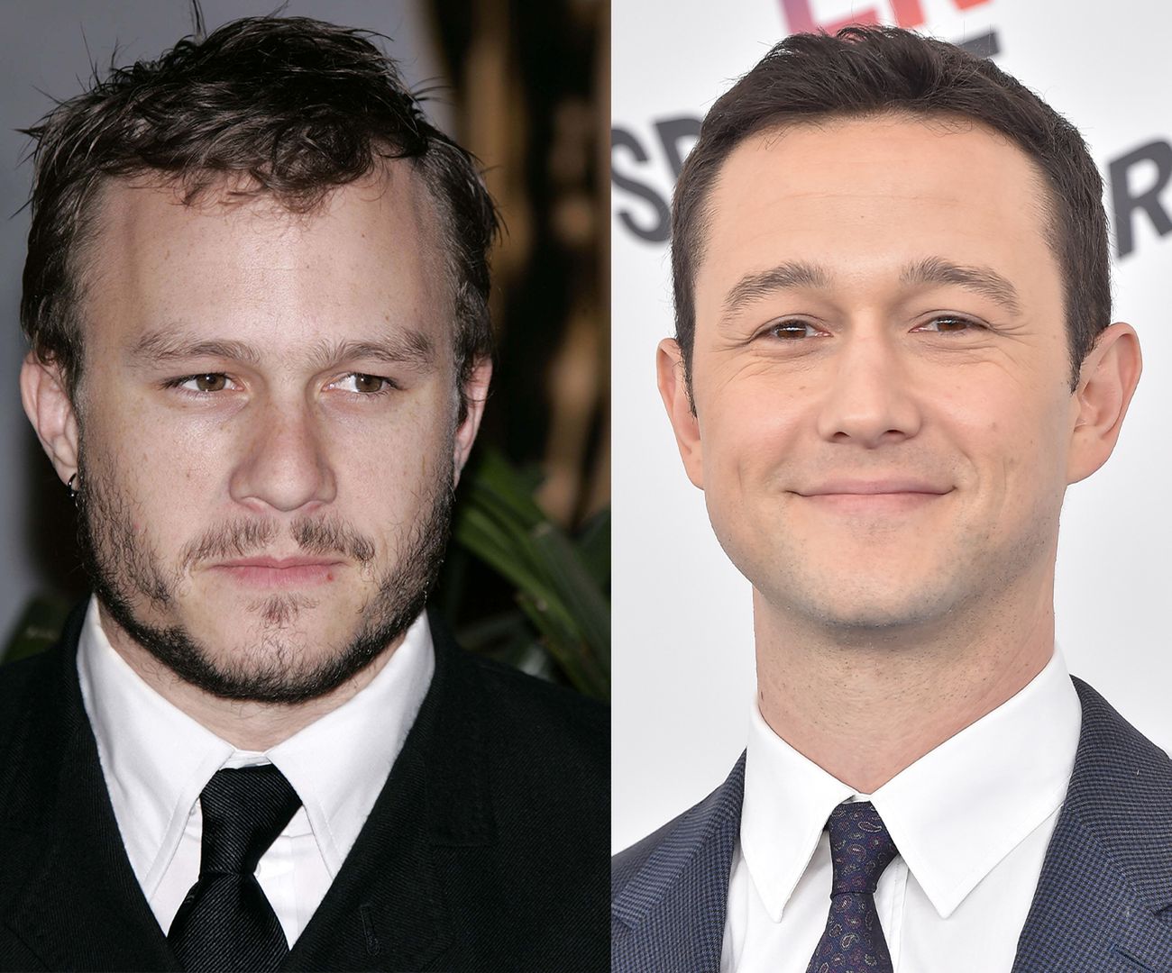 Heath Ledger i Joseph Gordon-Levitt są do siebie podobni