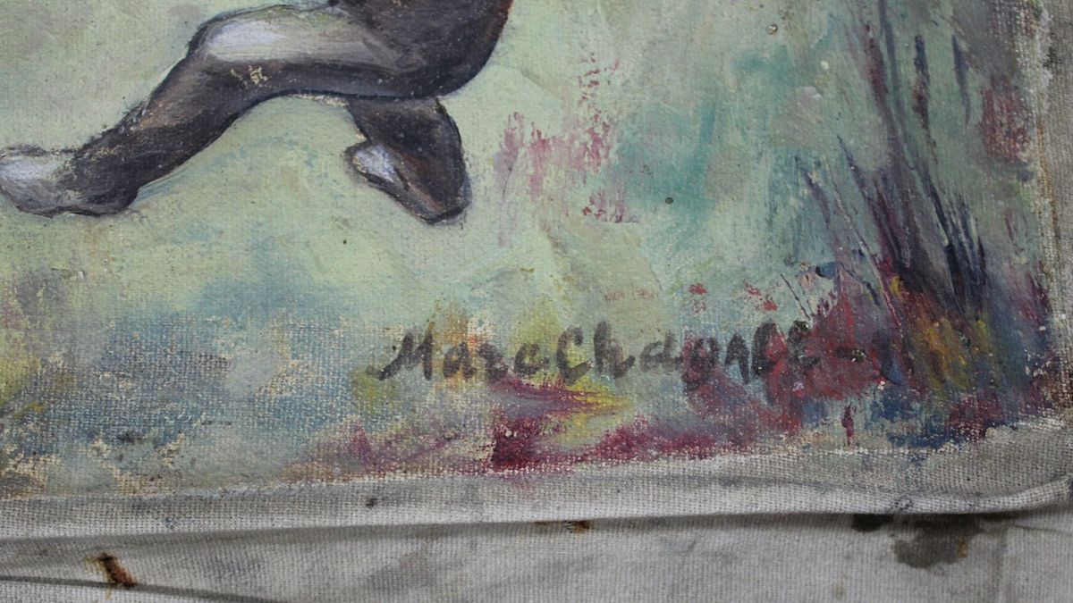 Prawdopodobnie obraz Marca Chagalla