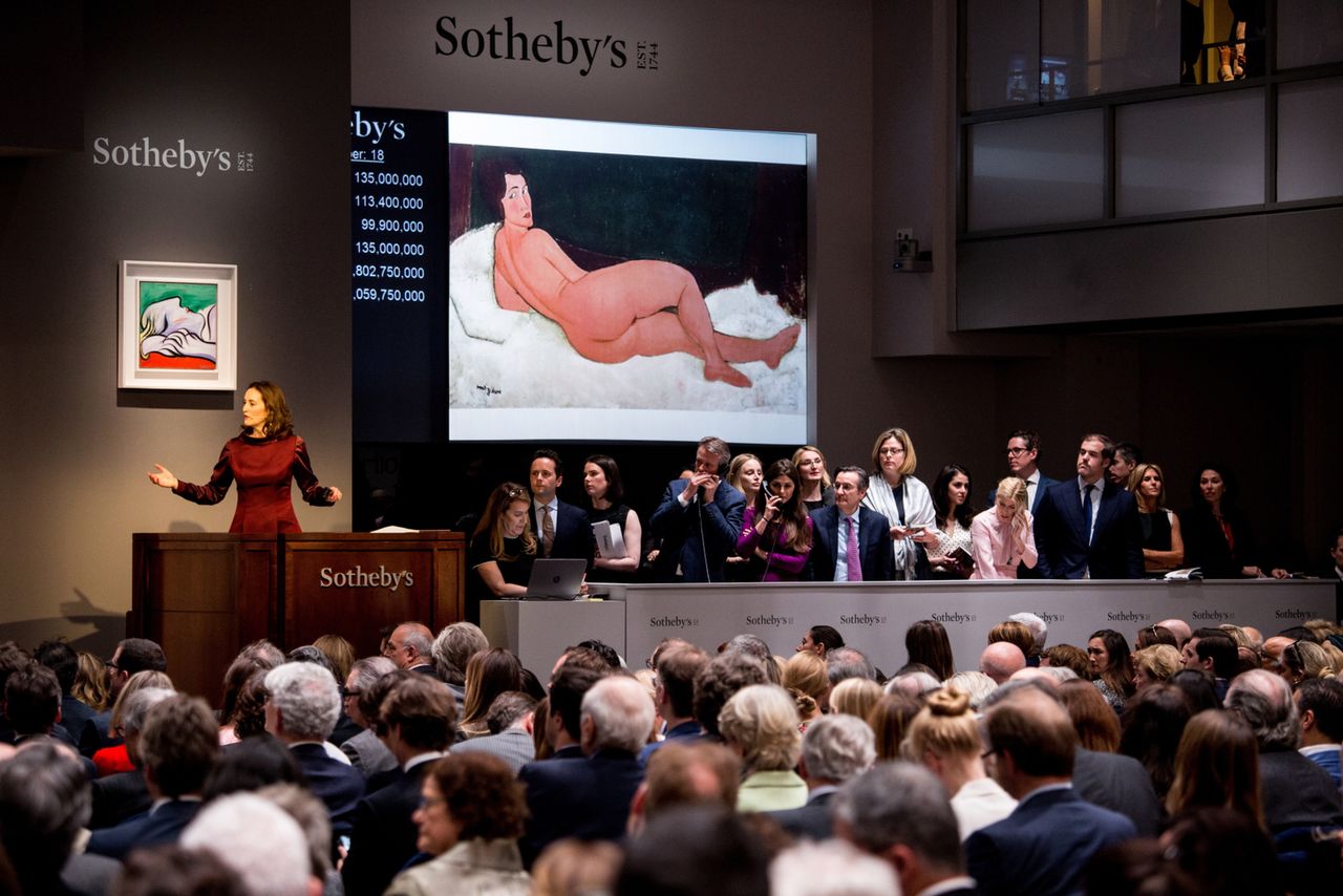 "Akt leżący"  Amedeo Modiglianiego sprzedany za kosmiczne pieniądze