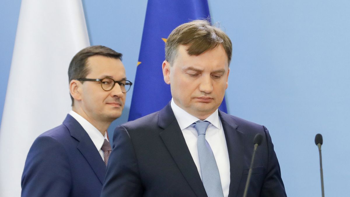 Mateusz Morawiecki murem za ministrem Ziobro.