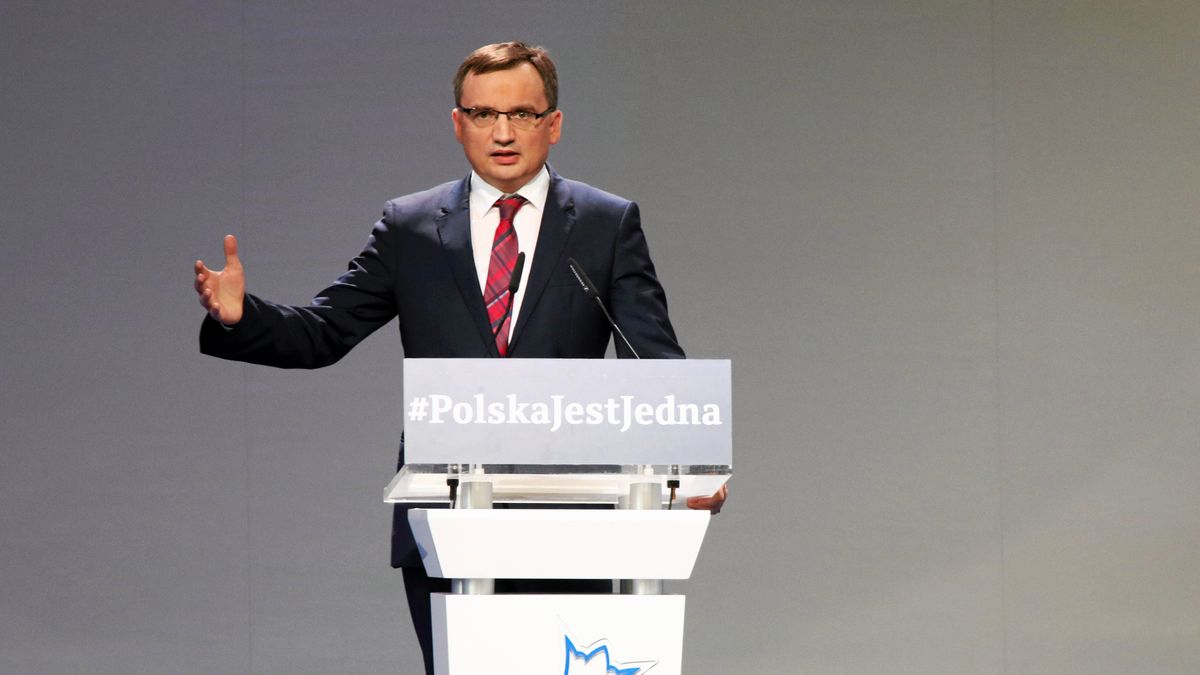 Minister sprawiedliwości Zbigniew Ziobro