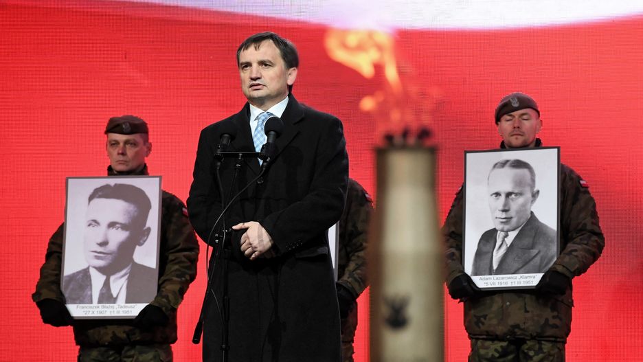 Zbigniew Ziobro podczas Dnia Żołnierzy Wyklętych