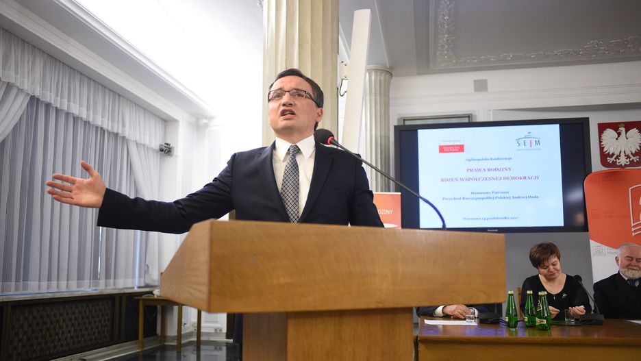 Minister Zbigniew Ziobro w Sejmie