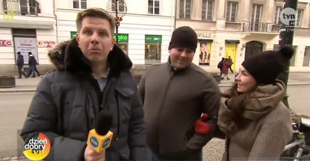Filip Chajzer pyta o sylwestrowe plany. Jedna odpowiedź zamurowała dziennikarza