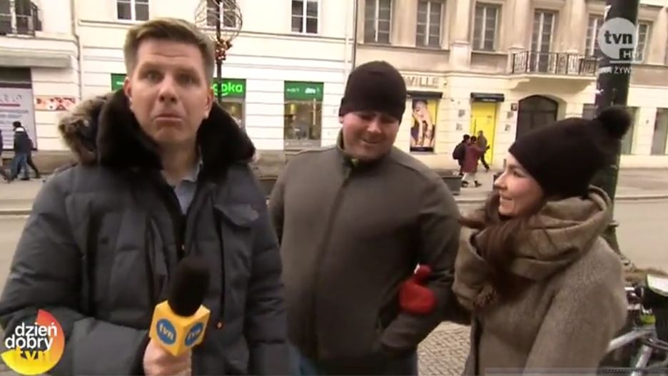 Chajzer przeprowadza sylwestrową sondę.