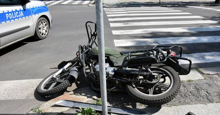 Tragiczny wypadek na motocyklu. 11-latek w szpitalu, jego ojciec nie przeżył