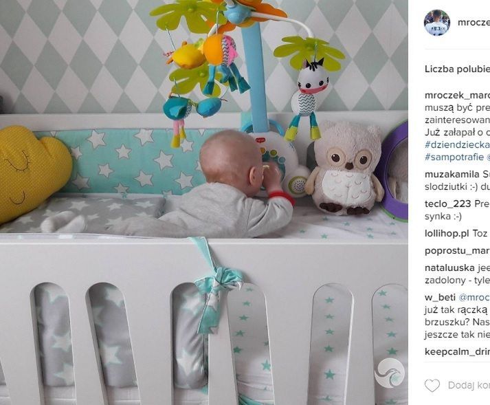 Co Marcin Mroczek kupił synowi na Dzień Dziecka?