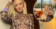 Tak wygląda ogromny taras Barbary Kurdej-Szatan nocą. Takich widoków nie zobaczycie nawet w najbardziej luksusowych hotelach świata