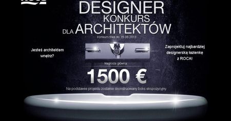 Jak powinna wyglądać designerska łazienka? Konkurs Roca Designer