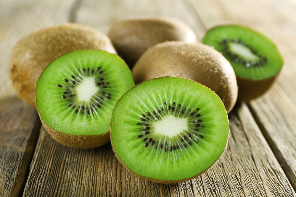 Kiwi posiada wysoką wartość energetyczną